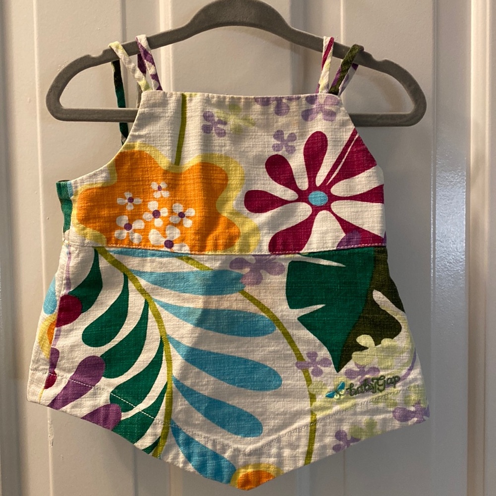 Baby gap floral tank 2t - Picture 1 of 3